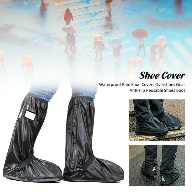 Details about   Overshoe Rain Waterproof Shoe Cover Non-slip Wear-resistant Foot Boot Protection